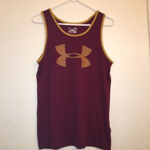 Red UNDER ARMOUR tanktop